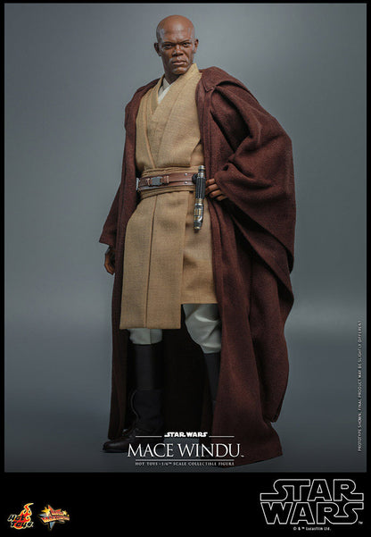 HOT TOYS - Star Wars: Episode II Action Figure 1/6 Mace Windu MMS681