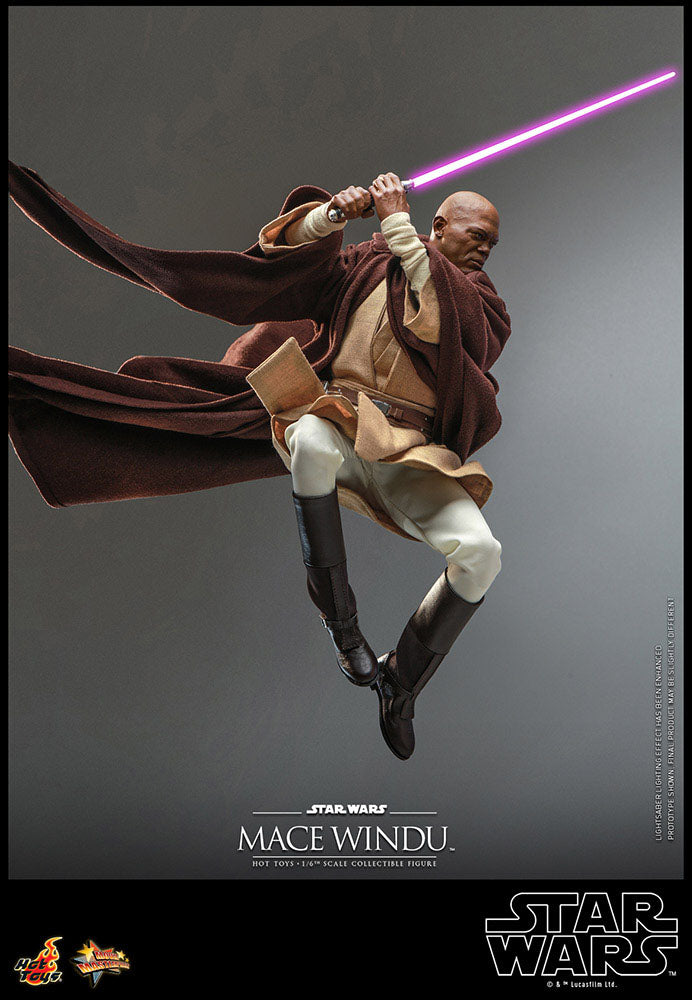HOT TOYS - Star Wars: Episode II Action Figure 1/6 Mace Windu MMS681