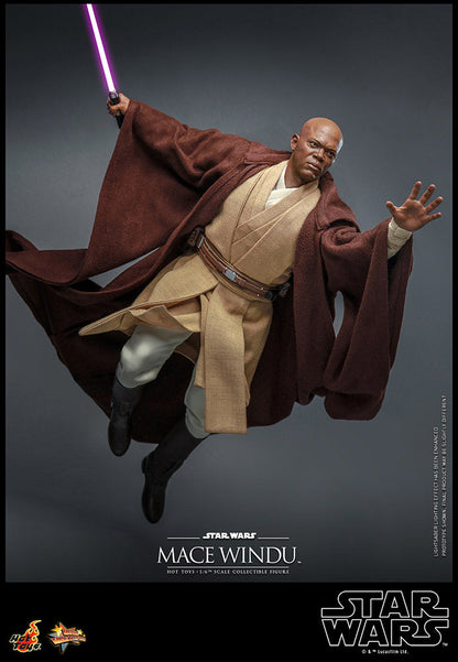 HOT TOYS - Star Wars: Episode II Action Figure 1/6 Mace Windu MMS681