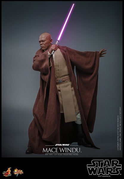 HOT TOYS - Star Wars: Episode II Action Figure 1/6 Mace Windu MMS681