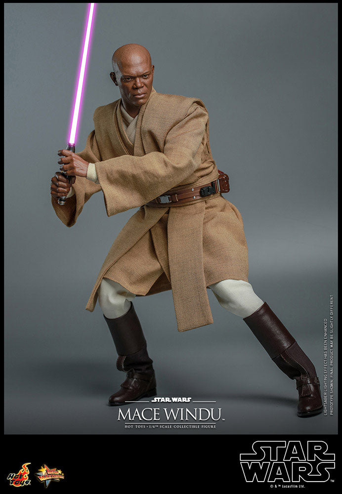HOT TOYS - Star Wars: Episode II Action Figure 1/6 Mace Windu MMS681