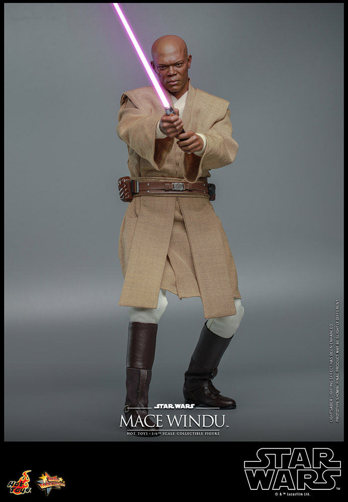HOT TOYS - Star Wars: Episode II Action Figure 1/6 Mace Windu MMS681