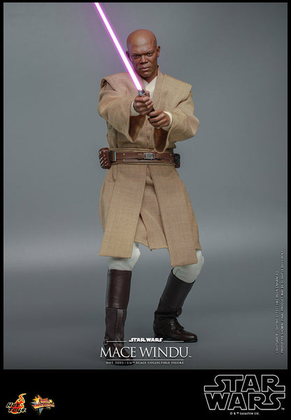 HOT TOYS - Star Wars: Episode II Action Figure 1/6 Mace Windu MMS681