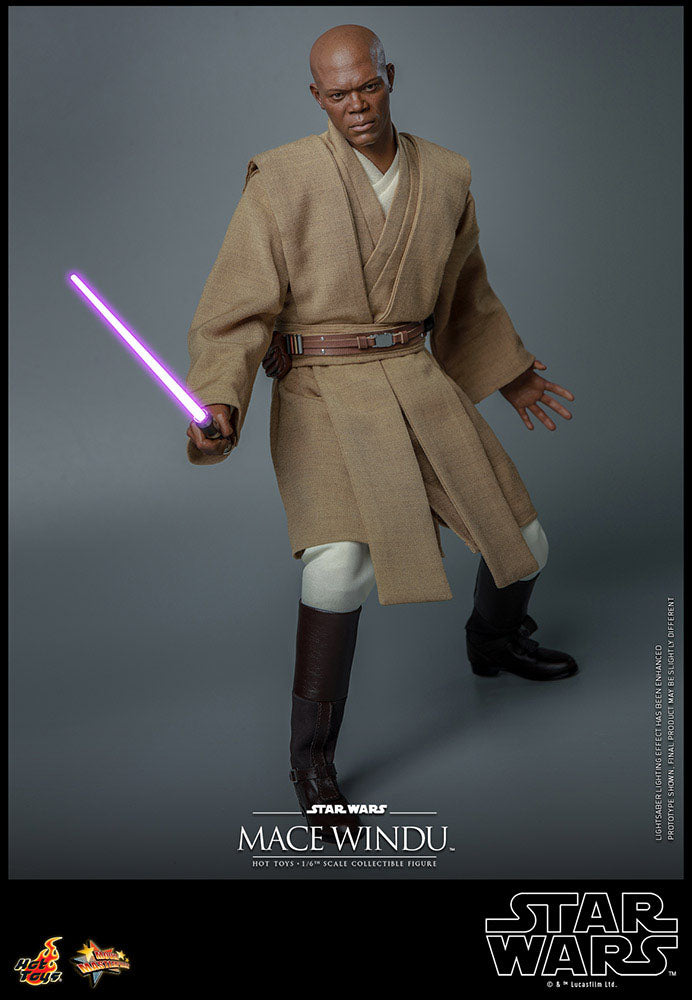 HOT TOYS - Star Wars: Episode II Action Figure 1/6 Mace Windu MMS681