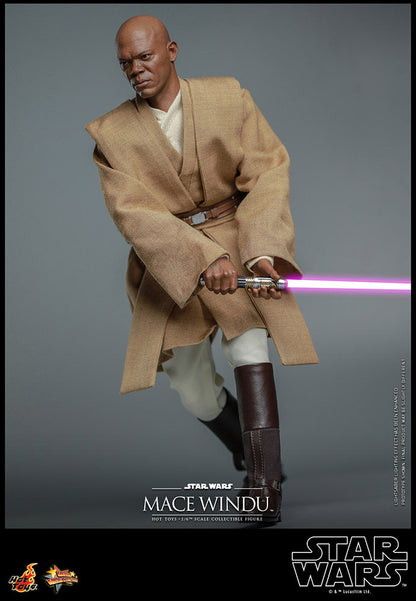 HOT TOYS - Star Wars: Episode II Action Figure 1/6 Mace Windu MMS681