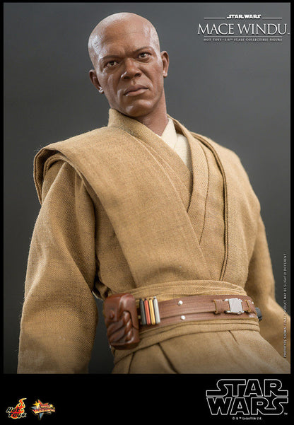 HOT TOYS - Star Wars: Episode II Action Figure 1/6 Mace Windu MMS681
