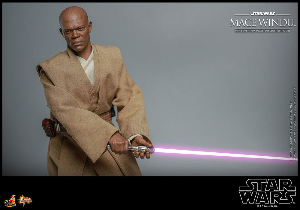 HOT TOYS - Star Wars: Episode II Action Figure 1/6 Mace Windu MMS681