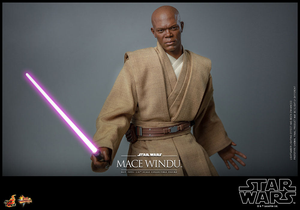 HOT TOYS - Star Wars: Episode II Action Figure 1/6 Mace Windu MMS681