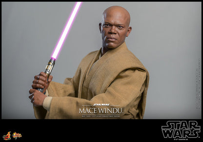 HOT TOYS - Star Wars: Episode II Action Figure 1/6 Mace Windu MMS681
