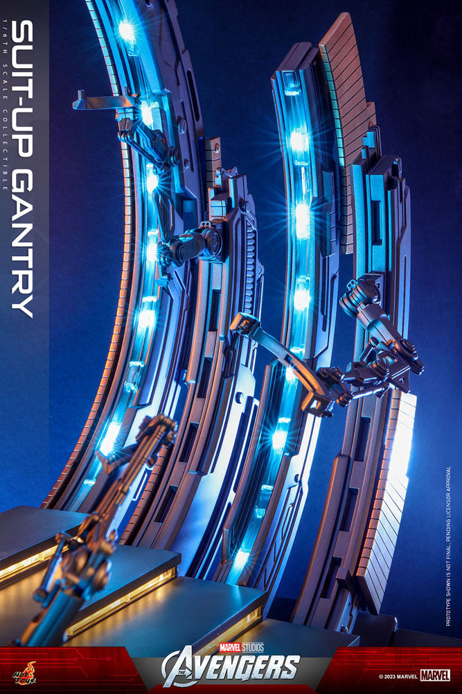 HOT TOYS - Marvel's The Avengers Accessories Collection Series Iron Man Suit-Up Gantry  ACS014
