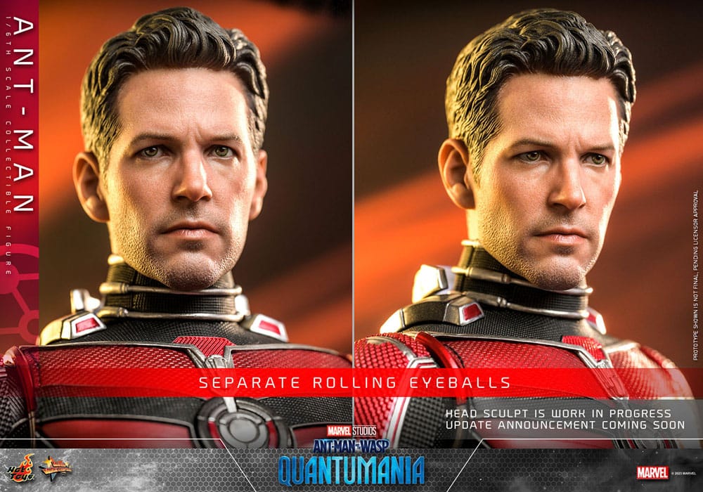 HOT TOYS - Ant-Man & The Wasp: Quantumania Movie Masterpiece Action Figure 1/6 Ant-Man  MMS690