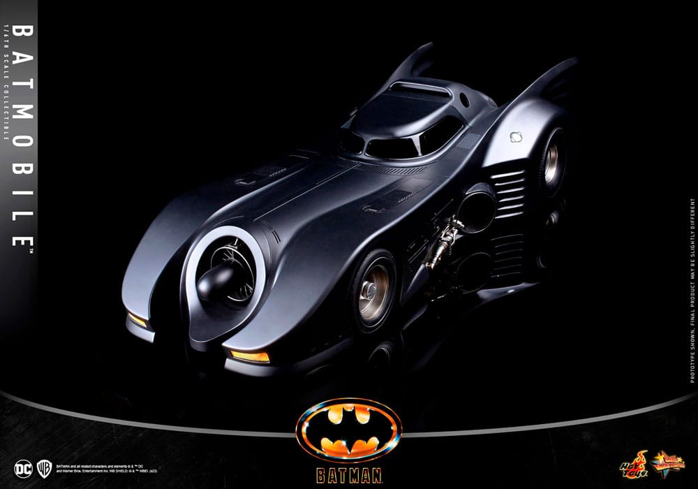 HOT TOYS - Batman (1989) Movie Masterpiece Action Figure 1/6 Batmobile