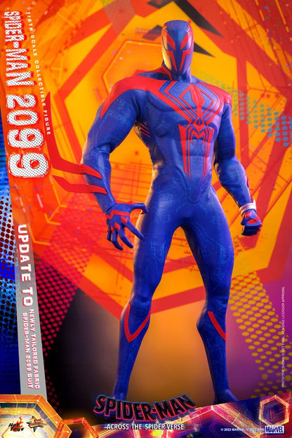 HOT TOYS - Spider-Man: Across the Spider-Verse Movie Masterpiece Action Figure 1/6 Spider-Man 2099   MMS711