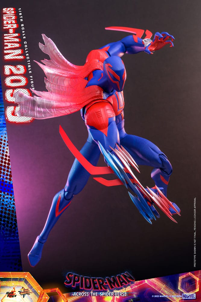 HOT TOYS - Marvel - Spider-Man Across The Spider-Verse - Spider-Man 2099 1:6 Action Doll