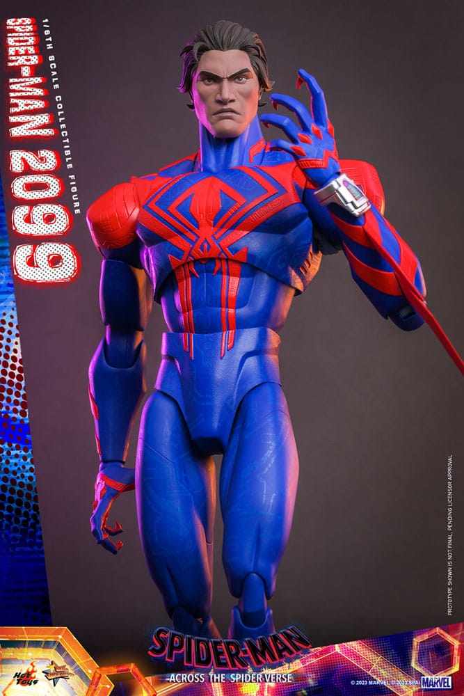 HOT TOYS - Marvel - Spider-Man Across The Spider-Verse - Spider-Man 2099 1:6 Action Doll