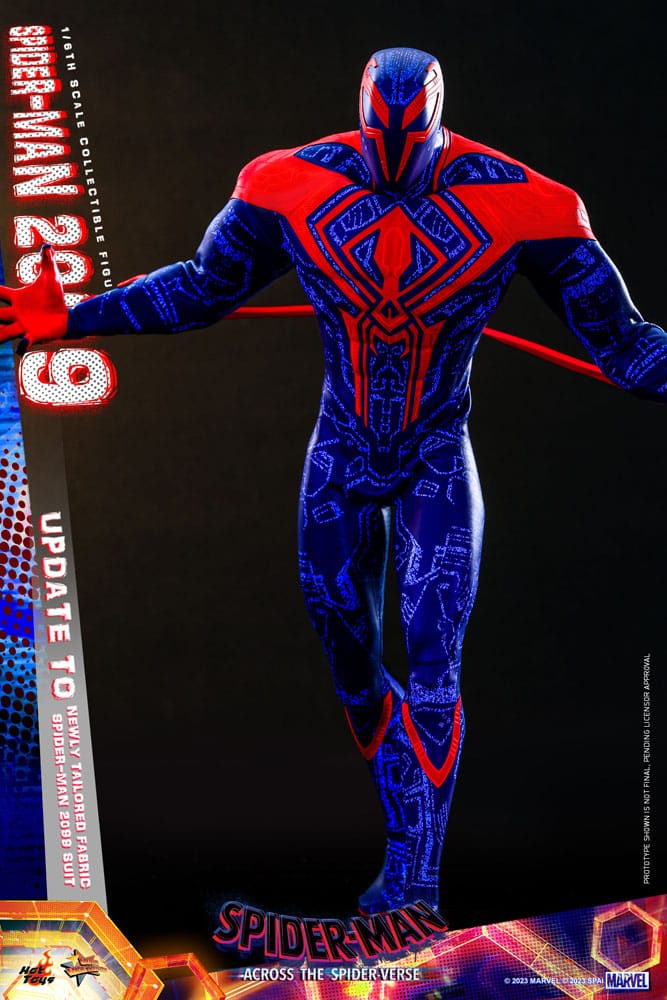 HOT TOYS - Spider-Man: Across the Spider-Verse Movie Masterpiece Action Figure 1/6 Spider-Man 2099   MMS711