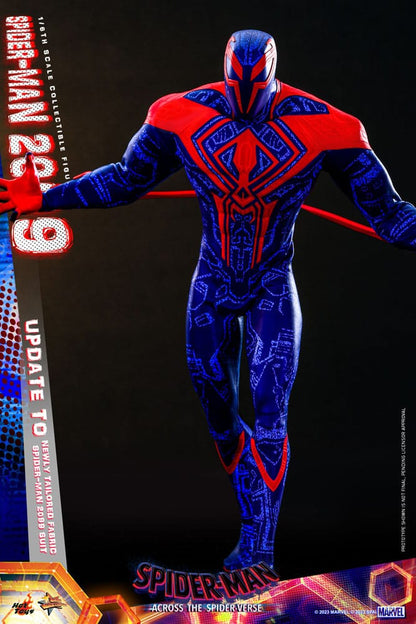 HOT TOYS - Spider-Man: Across the Spider-Verse Movie Masterpiece Action Figure 1/6 Spider-Man 2099   MMS711