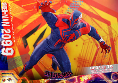 HOT TOYS - Spider-Man: Across the Spider-Verse Movie Masterpiece Action Figure 1/6 Spider-Man 2099   MMS711