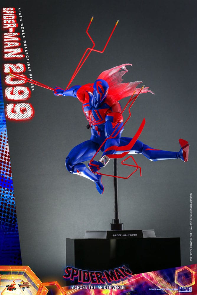 HOT TOYS - Marvel - Spider-Man Across The Spider-Verse - Spider-Man 2099 1:6 Action Doll