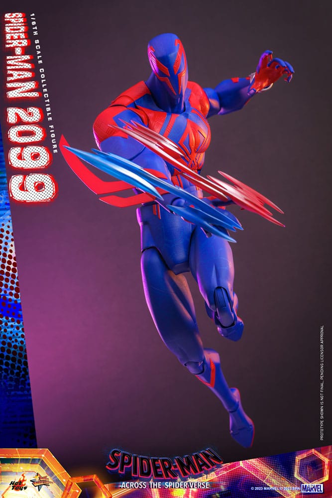 HOT TOYS - Marvel - Spider-Man Across The Spider-Verse - Spider-Man 2099 1:6 Action Doll