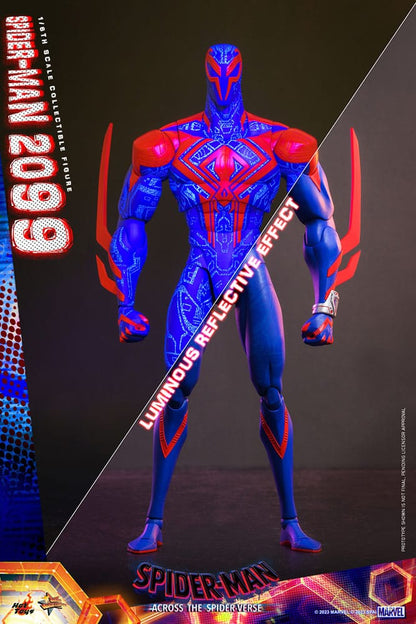 HOT TOYS - Marvel - Spider-Man Across The Spider-Verse - Spider-Man 2099 1:6 Action Doll