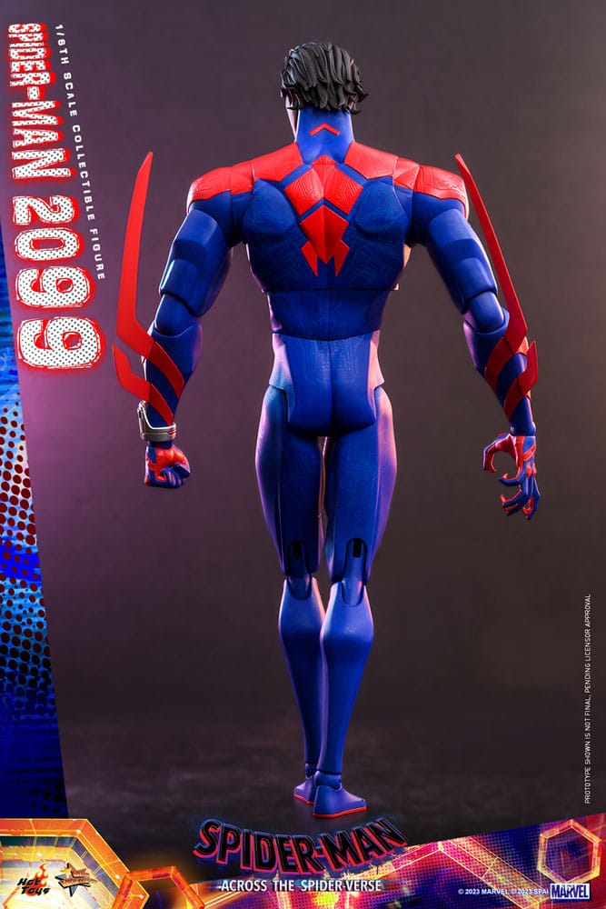 HOT TOYS - Marvel - Spider-Man Across The Spider-Verse - Spider-Man 2099 1:6 Action Doll