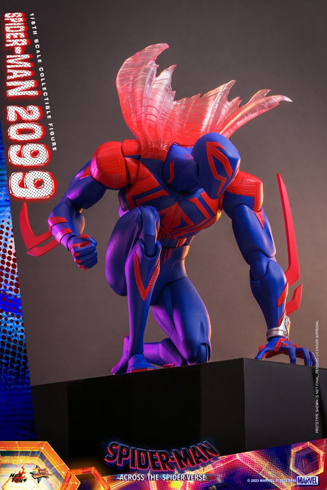 HOT TOYS - Marvel - Spider-Man Across The Spider-Verse - Spider-Man 2099 1:6 Action Doll