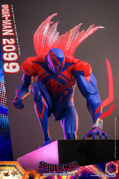 HOT TOYS - Marvel - Spider-Man Across The Spider-Verse - Spider-Man 2099 1:6 Action Doll