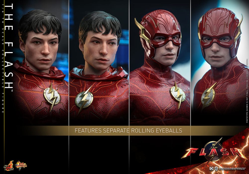 HOT TOYS - The Flash Movie Masterpiece Action Figure 1/6 The Flash  MMS713