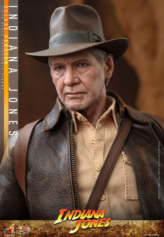 HOT TOYS - Indiana Jones Movie Masterpiece Action Figure 1/6 Indiana Jones (Deluxe Version)  MMS717