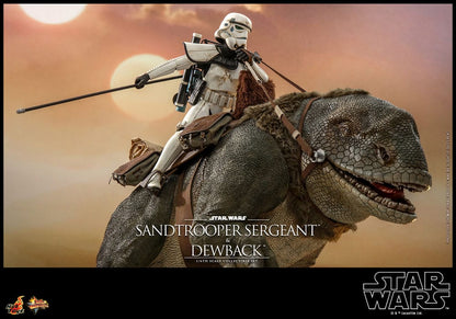 HOT TOYS - Star Wars Episode IV Action Figure 2-Pack 1/6 Sandtrooper Sergeant & Dewback  MMS722