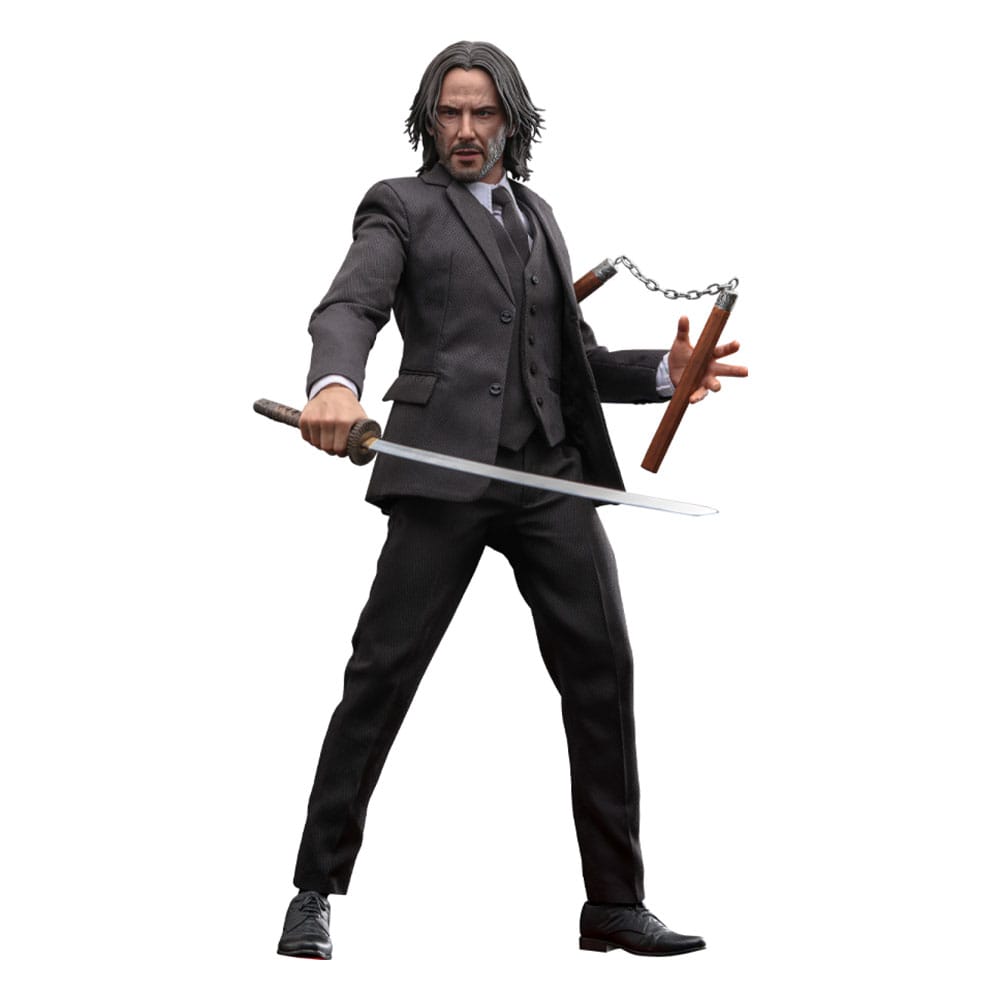 HOT TOYS - John Wick Chapter 4 Movie Masterpiece 1:6 Action Doll Jhon Wick  MMS729