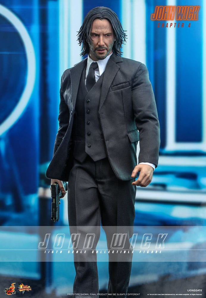 HOT TOYS - John Wick Chapter 4 Movie Masterpiece 1:6 Action Doll Jhon Wick  MMS729