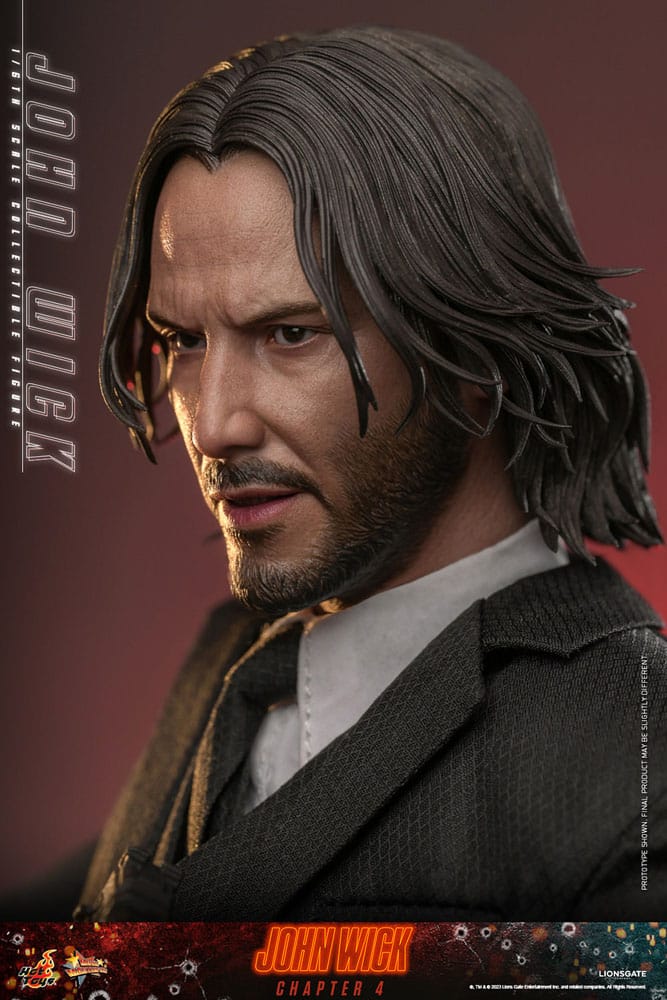 HOT TOYS - John Wick Chapter 4 Movie Masterpiece 1:6 Action Doll Jhon Wick  MMS729