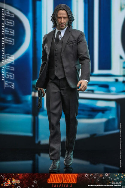 HOT TOYS - John Wick Chapter 4 Movie Masterpiece 1:6 Action Doll Jhon Wick  MMS729