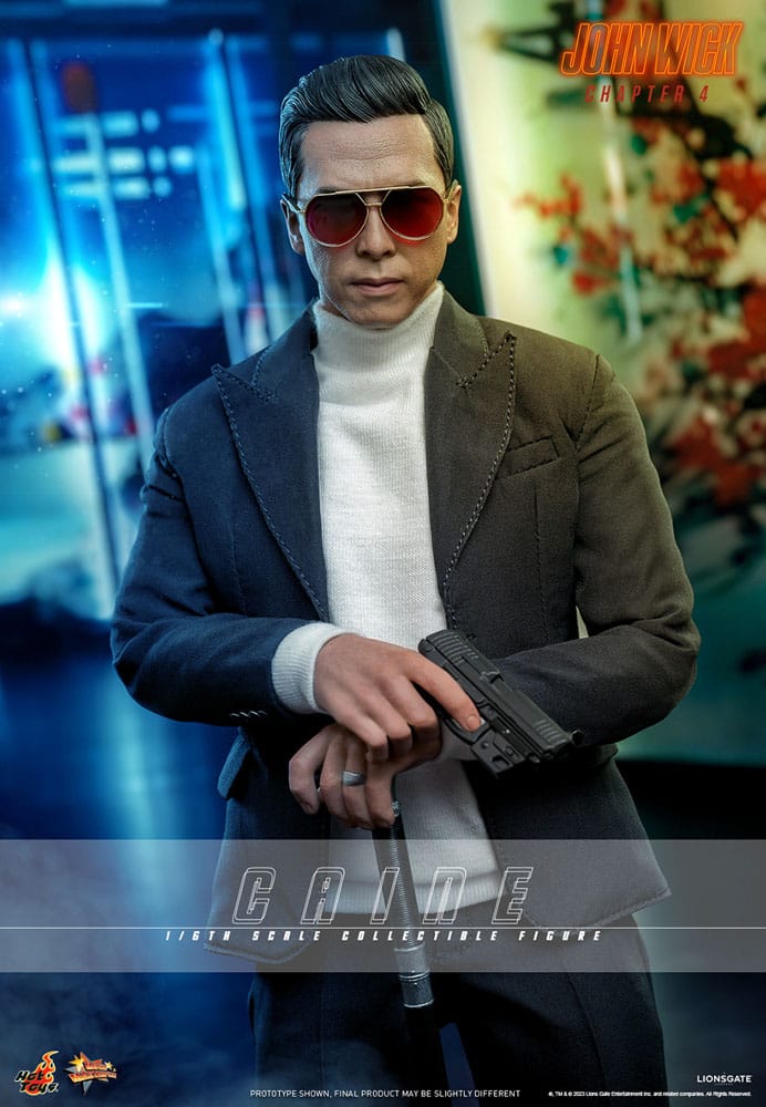 HOT TOYS - Jhon Wick Chapter 4 Movie Masterpiece 1:6 Action Doll Caine