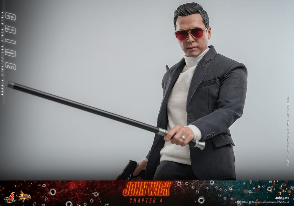 HOT TOYS - Jhon Wick Chapter 4 Movie Masterpiece 1:6 Action Doll Caine