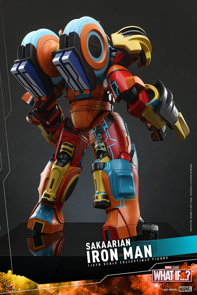 HOT TOYS - Marvel - What If...? Action Figure 1:6 Sakaarian Iron Man