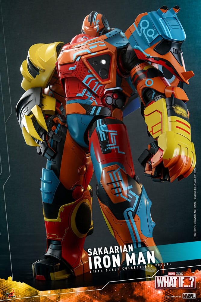 HOT TOYS - Marvel - What If...? Action Figure 1:6 Sakaarian Iron Man