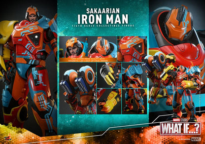 HOT TOYS - Marvel - What If...? Action Figure 1:6 Sakaarian Iron Man