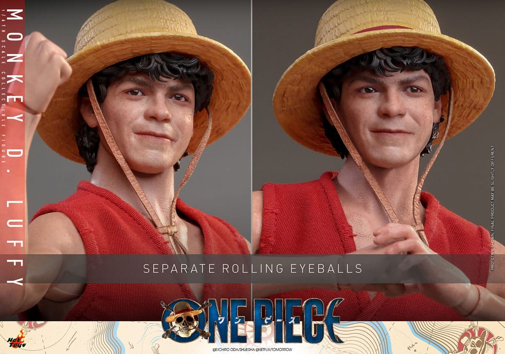 HOT TOYS - One Piece (Netflix) Action Figure 1/6 Monkey D. Luffy