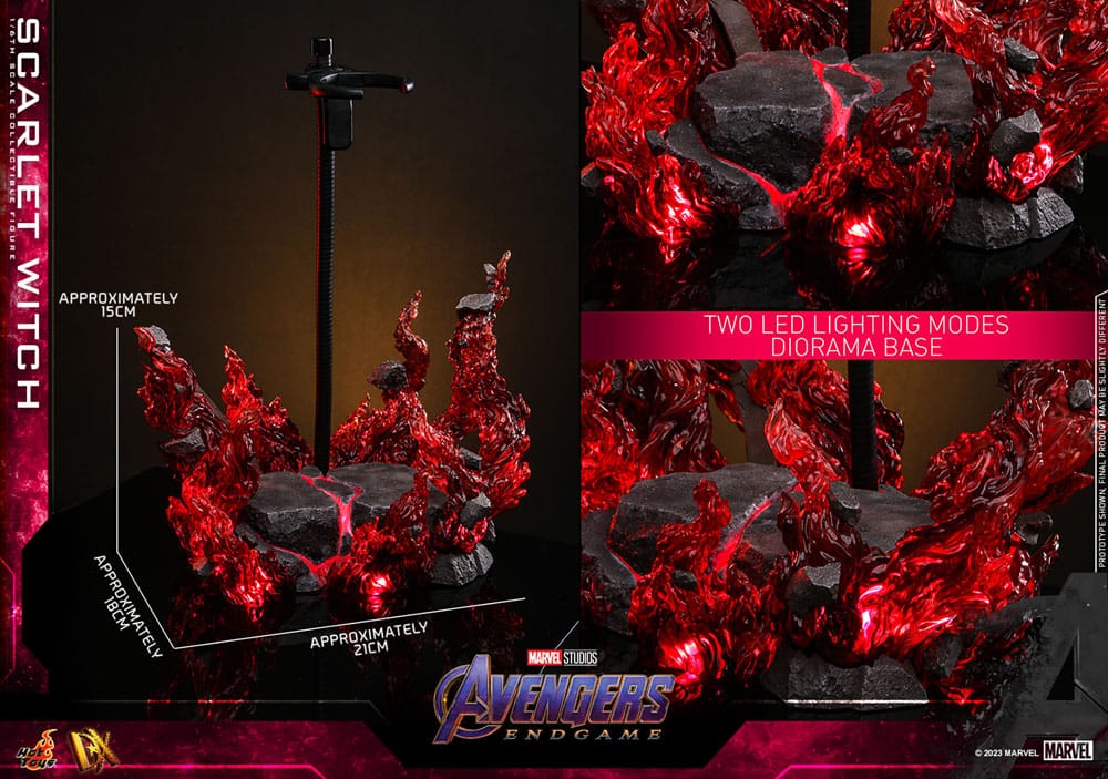 HOT TOYS - Marvel - Avengers Endgame - Scarlett Witch 1:6 Action Doll
