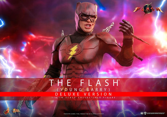 HOT TOYS - Dc Comics - The Flash Movie Masterpiece 1:6 Action Doll The Flash (Young Barry) (DeLuxe Ver)