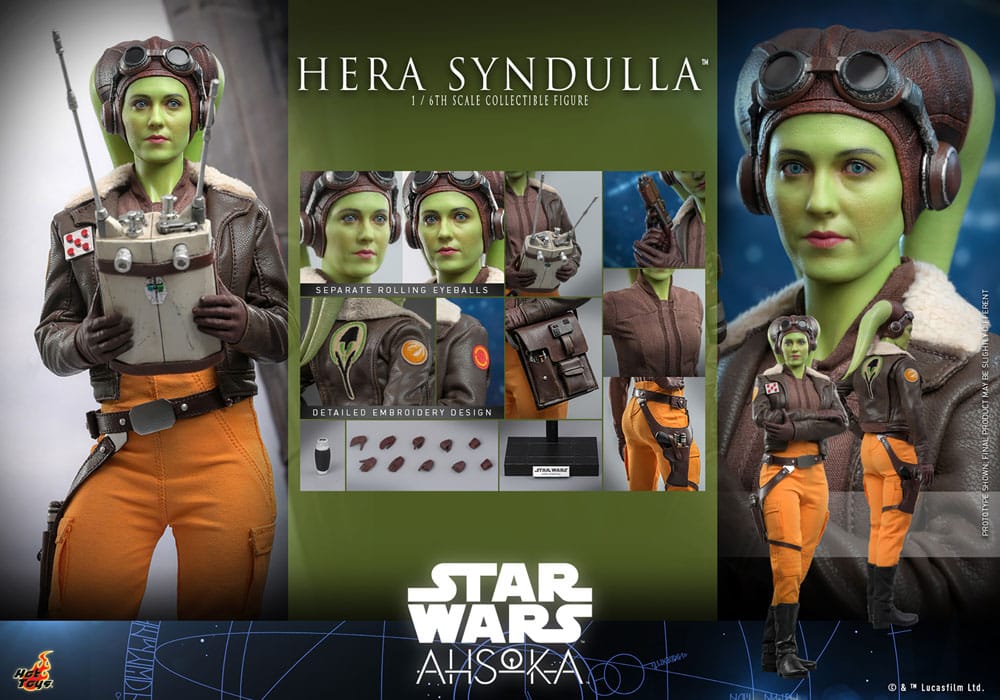 HOT TOYS - Star Wars Ahsoka 1:6 Action Doll Hera Syndulla