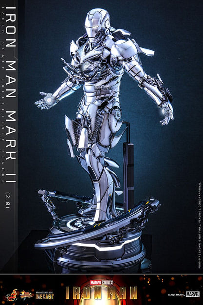 HOT TOYS - Marvel - Iron Man Scale Figure 1:6 Iron Man Mark II (2.0)