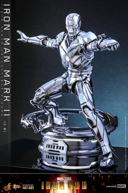 HOT TOYS - Marvel - Iron Man Scale Figure 1:6 Iron Man Mark II (2.0)