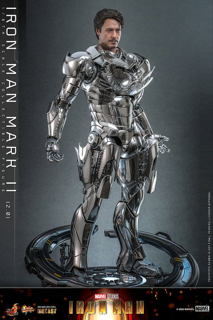 HOT TOYS - Marvel - Iron Man Scale Figure 1:6 Iron Man Mark II (2.0)