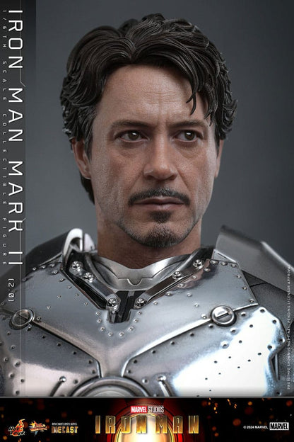 HOT TOYS - Marvel - Iron Man Scale Figure 1:6 Iron Man Mark II (2.0)