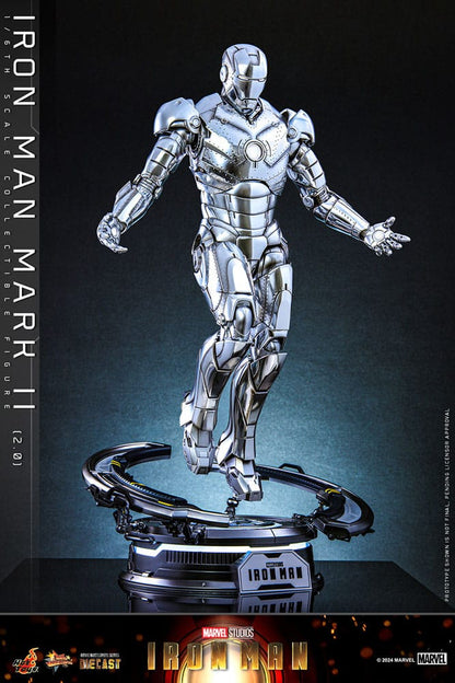 HOT TOYS - Marvel - Iron Man Scale Figure 1:6 Iron Man Mark II (2.0)