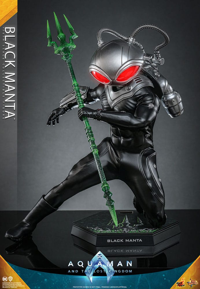 HOT TOYS - Aquaman and the Lost Kingdom Movie Masterpiece Action Figure 1/6 Black Manta  MMS739